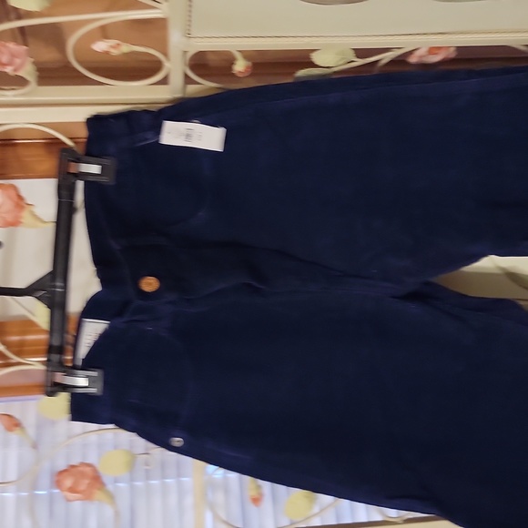 GAP Vintage Flare High Rise Corduroy Size 6L Navy Blue - Picture 2 of 10